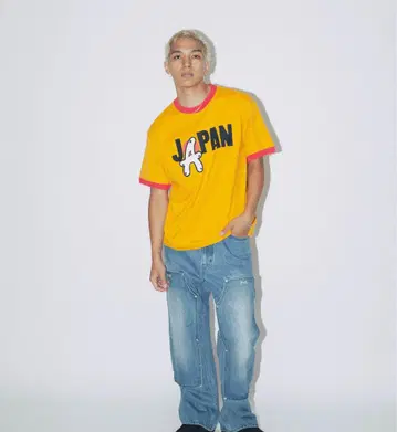 XLARGE x Blu Boy RINGER S/S TEE