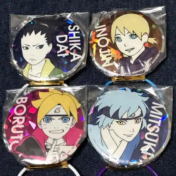 BORUTO 캔뱃지 샤이니 컬러 ver 4점