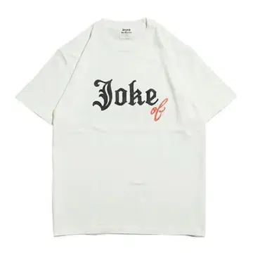 BEAT.F.P.G Joke of SanFrancisco 화이트 T셔츠