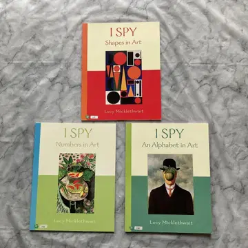 I SPY 아트 그림책 by Lucy Micklethwait 3권 세트