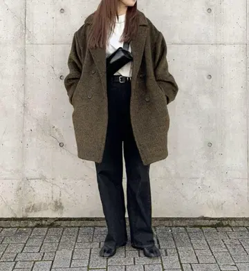 UNFILO 앙피로 발수 커브 와이드 데님 S