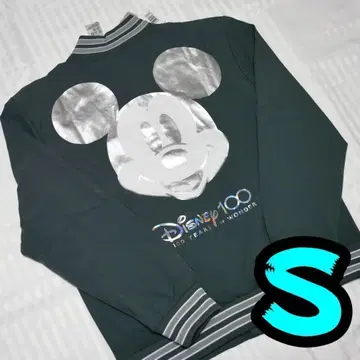 [ 새상품 ] 미키 디즈니 바시티 자켓 S 남성용 100주년