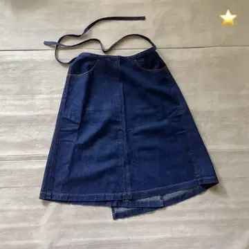 보시힐 청바지 랩 스커트