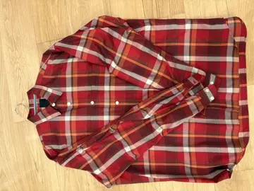 DAIWA PIER 39 긴팔 셔츠 BE-89022 레드 계열 체크