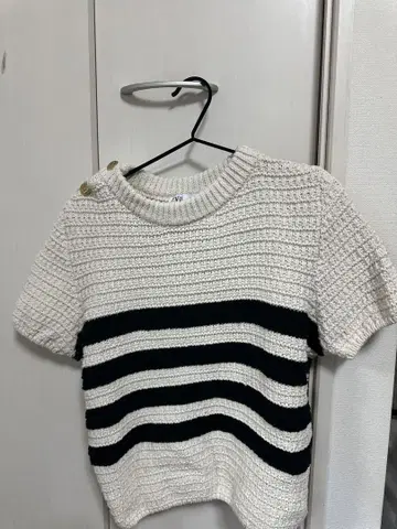 ZARA 반팔 니트
