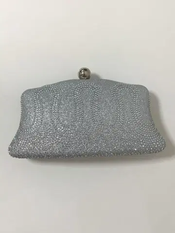 큐빅 이브닝백 손잡이 숄더