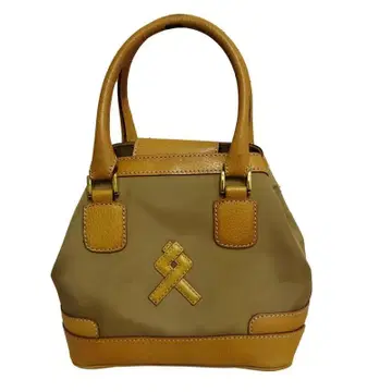 버킷백 Lancel PARIS 란셀 토트백 베이지 그린