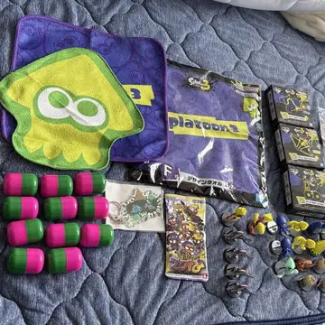 스프라툰 3 굿즈 모음