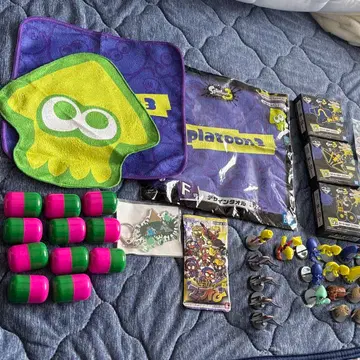 스프라툰 3 굿즈 모음