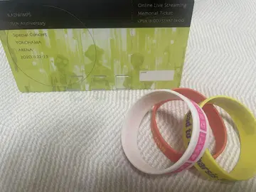 radwimps 투어 굿즈 메모리얼 티켓 러버 밴드