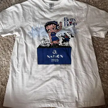 a-nation 2025 Betty Boop 콜라보 T셔츠