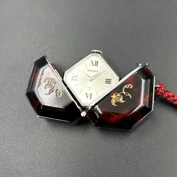 SEIKO 세이코 수동 와인딩 회중시계 복숭아 레트로 앤티크 워치