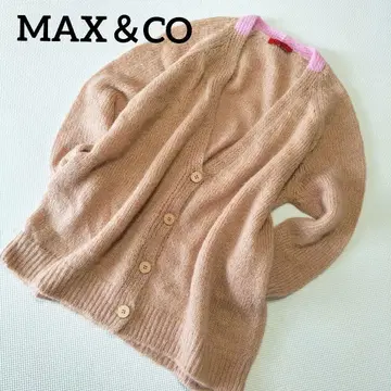 MAX&CO 맥스앤코 니트 가디건 큼직하고 부드러운 니트