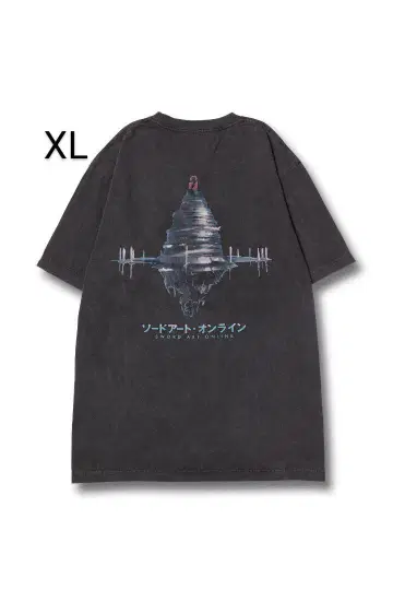 AINCRAD TEE / CHARCOAL XL 사이즈