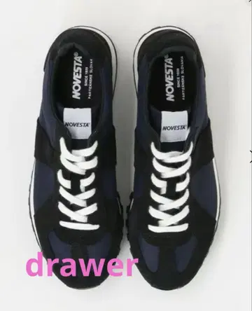 새상품! drawer 별주 novesta 스니커즈 38 NAVY
