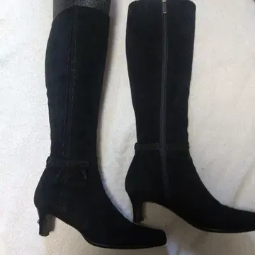 리걸 롱 부츠 블랙