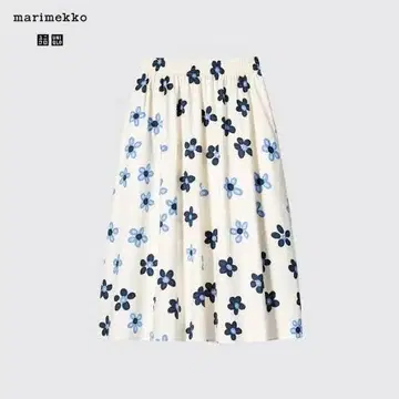 새상품 UNIQLO Marimekko 콜라보 스커트