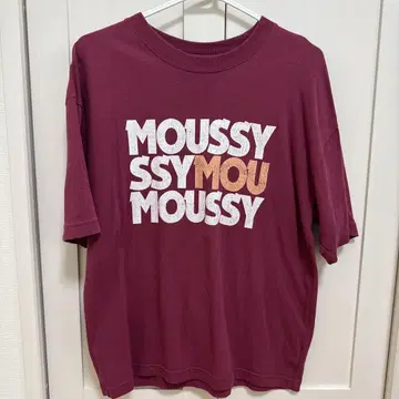 moussy 마우지 T셔츠 반팔