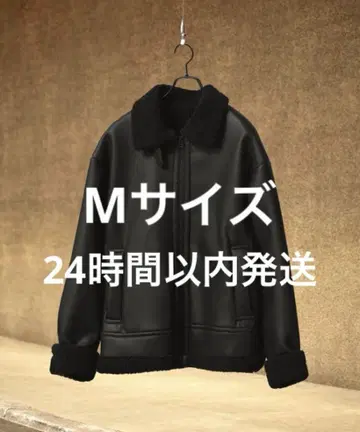 2WAY 빈티지 라이크 B-3 페이크 무스탕 자켓