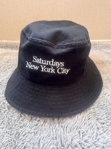 Saturdays New York City 버킷햇 블랙
