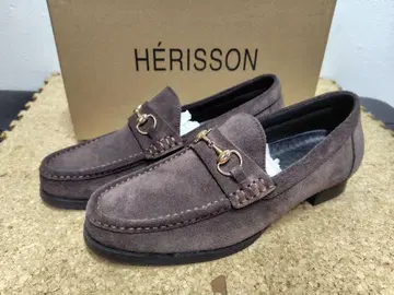 HERISSON / 엘리슨 비트 로퍼 스웨이드