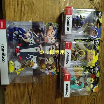미개봉 새상품 amiibo 스프라툰 시리즈 4종 세트