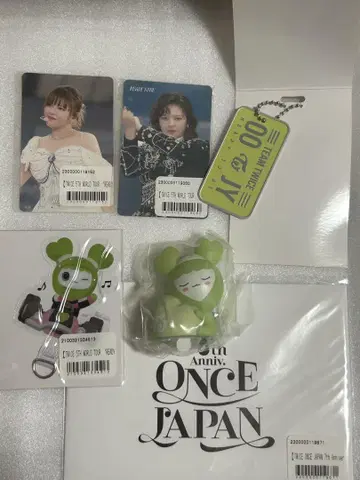 TWICE 정연 라이트 폰탭 키링 스티커 포토 카드