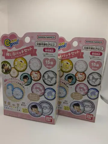[ 새상품 ] Can배치good! 덕질배치세트 산리오 캐릭터즈 x 2