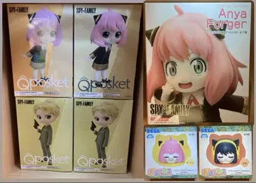 SPY x FAMILY Qposket 아냐 7체 세트