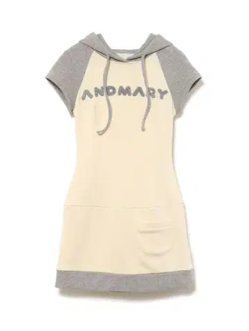 정품 ANDMARY 마리 Mary logo mini dress