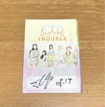 EXID 엘리 LE 사인 포함 PASS