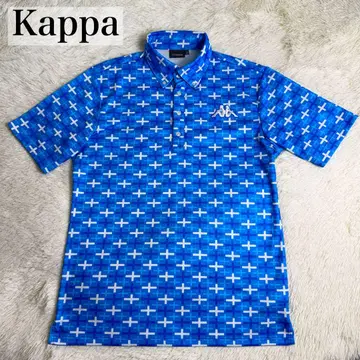 카파 골프웨어 올 패턴 자수 원 포인트 빅 사이즈 O