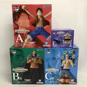 VF9019 미개봉 제일복권 원피스 위대한 항로로 A상 외 4개 세트
