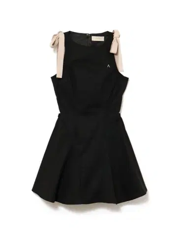 andmary Jozy ribbon flare mini dress
