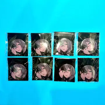 OVER REQUIEMZ 오크 오토메이트 스토어 캔뱃지 모리 8점