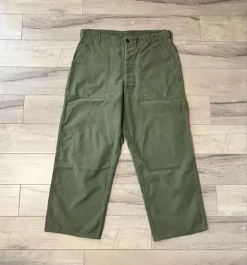 60s OG107 베이커 팬츠 US ARMY 밀리터리 W34 상당