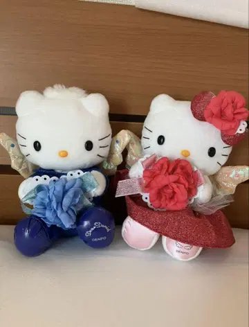 헬로키티 키티 다니엘 봉제 인형 파티 전보