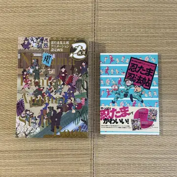 닌타마 란타로 애니메이션 설정 화집 덤 포함