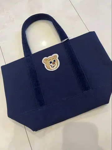 올드 테디 와펜 토트백 네이비