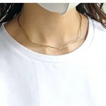 느와르 드 푸피 초커 목걸이