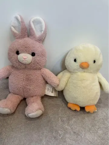 니토리 봉제 인형 병아리 토끼 귀여운 폭신폭신