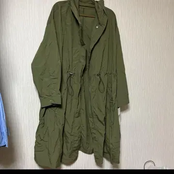 택 포함 새상품 얇은 소재 모즈 코트