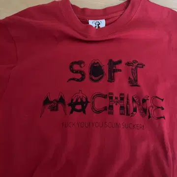 SOFTMACHINE 레드 T셔츠