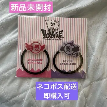 [ 새상품 ] 화이트 블랙 확실하게 정하자 머리끈 2개 세트