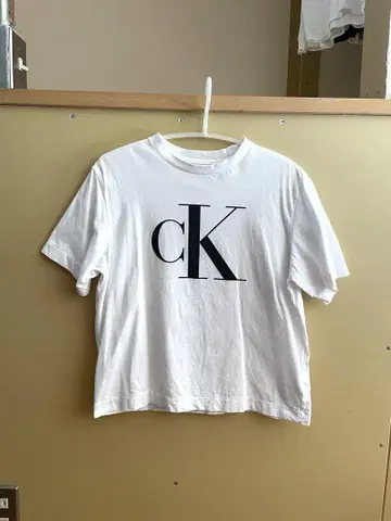 Calvin Klein Jeans 화이트 T셔츠 XS