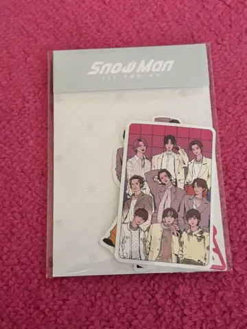 Snow Man 1st Popup 스티커 팩