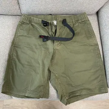 그라미치 하프 팬츠 올리브 L