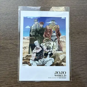죠죠의 기묘한 모험 3부 JOJO WORLD 혜택 집합 사진