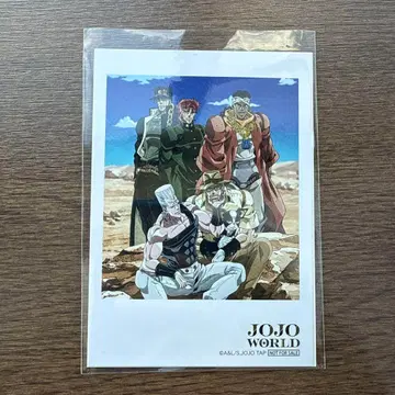 죠죠의 기묘한 모험 3부 JOJO WORLD 혜택 집합 사진
