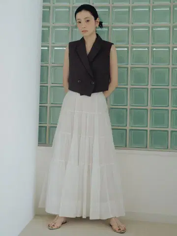 텐셀 리치 오간자 캉캉 스커트